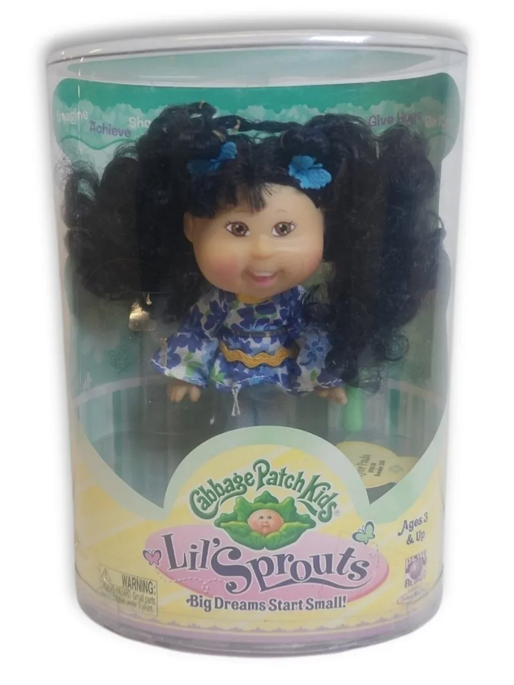 Rare New 2007 Cabbage Patch Kids Lil' Sprouts Taylor Paula Doll Born November 28